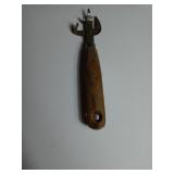 Vintage Can Opener Wood Handle