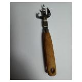 Vintage Wood Handle Can Opener