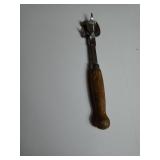 Vintage Can Opener Wood Handle
