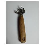 Vintage Can Opener Wood Handle