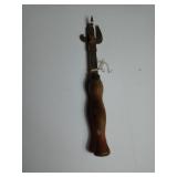 Vintage Wooden Handle Can Opener