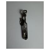 Vintage Metal Multi-Tool Bottle Opener Corkscrew C