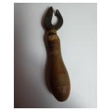 Vintage Can Opener with Wood Handle