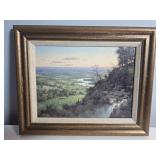 Religious Landscape Art Print