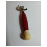 Vintage Red & Cream Handle Can Opener