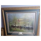 G. Harvey Pillars of Strength Framed Print
