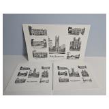 Vintage Jerry Miller Duke University Prints