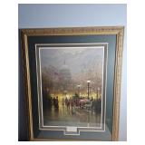 G. Harvey Print "The American Dream" Framed
