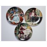 Knowles William Chambers Collector Plates (3)