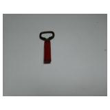 Vintage Red Handle Bottle Opener