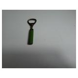 Vintage Green Handle Bottle Opener