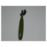Vintage Green Handle Can Opener