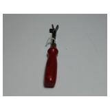 Vintage Red Wooden Handle Wrench