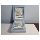 Jerry Miller "The Old Well" UNC Matted Prints 14