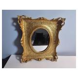 Ornate Gold Gilt Wall Mirror