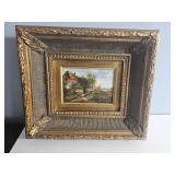 Miniature Framed Figure Painting