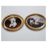 Franklin Mint West Highland White Terrier Plates