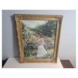 Sandra Kuck "Secret Garden" Framed Print 1996
