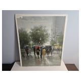 G. Harvey October Showers Serigraph