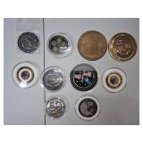 Assorted Commemorative Challenge Coins
