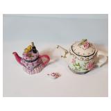 Decorative Teapot Collection with Timer