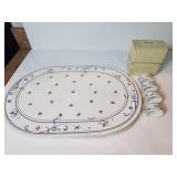 Mikasa Placemats and Napkin Rings