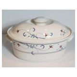 Mikasa Intaglio "Annette" Covered Ceramic Casser