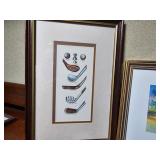 Framed Golf Club History Print