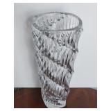 Mikasa Mystique Crystal Glass Vase