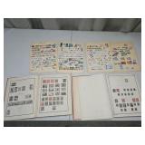 Vintage Stamp Collection Albums