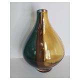 Hand Blown Art Glass Bulb Vase
