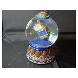 Musical Hanukkah Dreidel Snow Globe