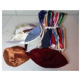Assorted Satin Kippahs Yarmulkes