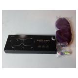 MZOO Purple 3D Sleep Eye Mask