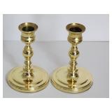 Baldwin Brass Candlestick Holders (Pair)