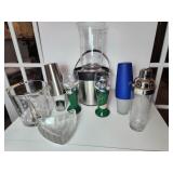 Assorted Barware and Drinkware Lot