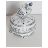 Happy Chanukah Dreidel Musical Box