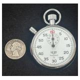 Vintage HEUER Trackmate Pocket Stopwatch 1/5 Swiss