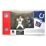 2004 MCFARLANE Toys Peyton & Eli Manning 2-pk RARE