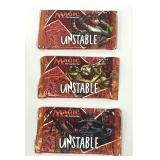 Magic the Gathering lot of 3 Unopened Card Packs.