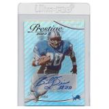 Barry Sanders Autographed Signature Prestige card