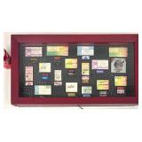 ShadowBox Rock & Roll Ticket Stubs. 80ï¿½s, 90s Rock