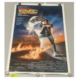 1985 Back to the Future Movie Poster Original RARE
