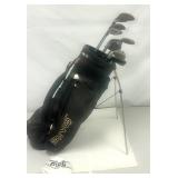 PING Golf Bag, Driver, + Wilson clubs, Taylor Made