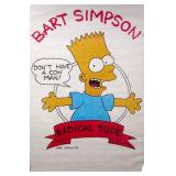 1989 Sealed BART SIMPSON #77 Poster Original #2105