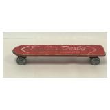 Antique Roller Derby Wood Skateboard Early 1950's