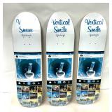 Lot of 3 Sealed NEW Skateboard Decks Vertical Smil