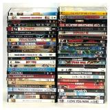 50 DVD's lot.  Titles shown in Pictures!
