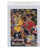 Limited Print 1998 UD Jordan Files MJ-Kobe Bryant