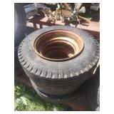 6 mobile home wheels and tires